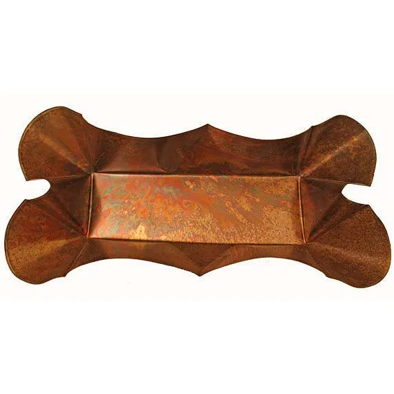 12" Rectangle Planter Blue