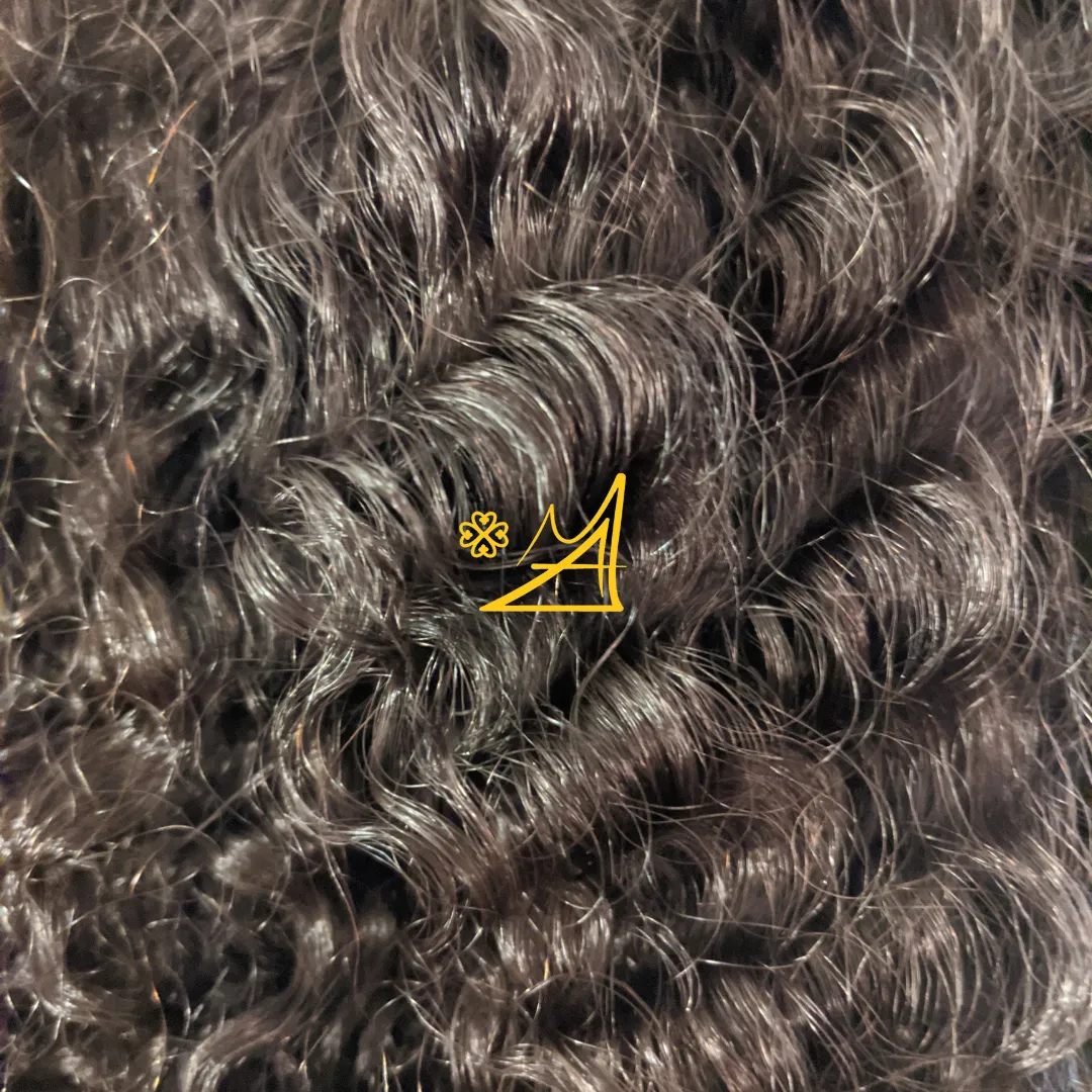 22" Long Burma Curly Wig
