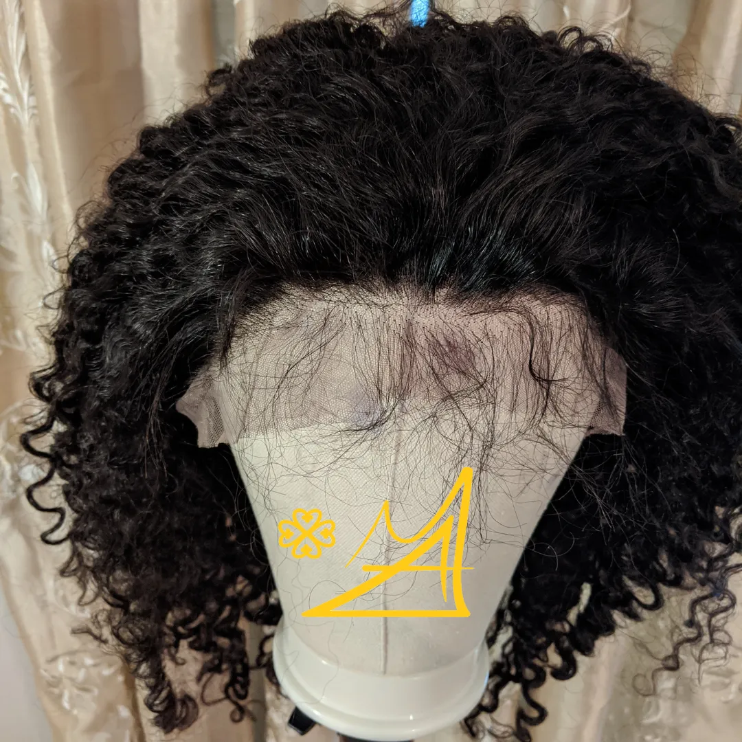 22" Long Burma Curly Wig