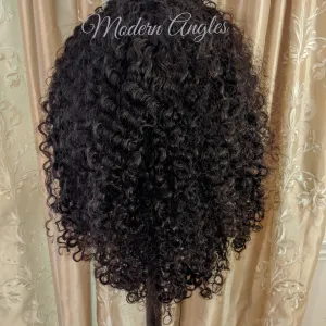 22" Long Burma Curly Wig