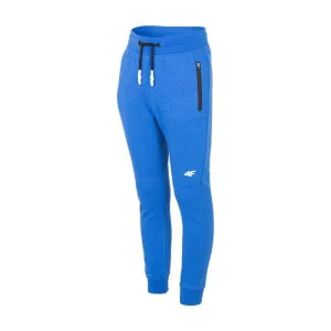 4F Royal Blue  Zip Pocket Trouser With Black Cords
