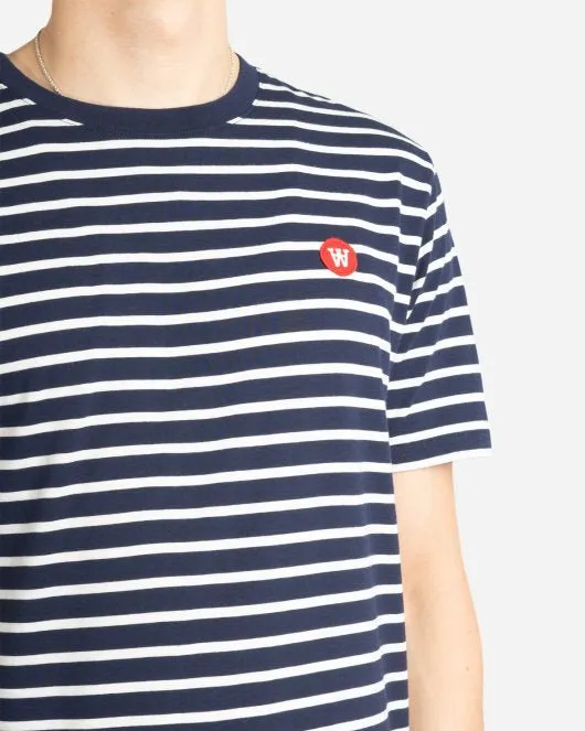 Ace T-shirt -  Navy/Off/White