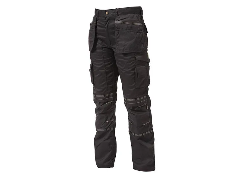 Apache Black Holster Trousers Waist 32In Leg 33In
