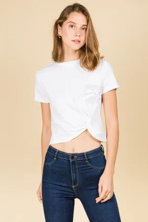 ARIA WHITE CROP TOP