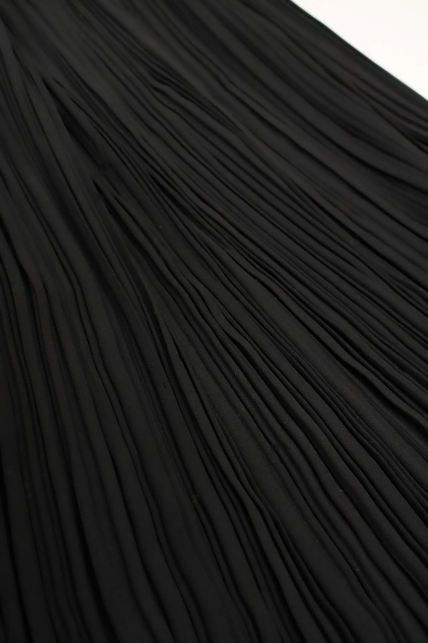 Asymmetrical Pleated Sleeve Gown