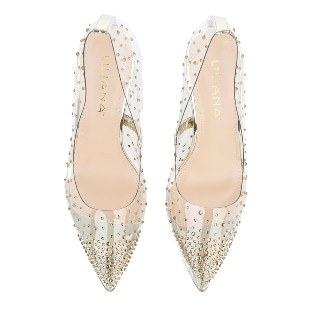 Badass-1 High Heel GOLD PU