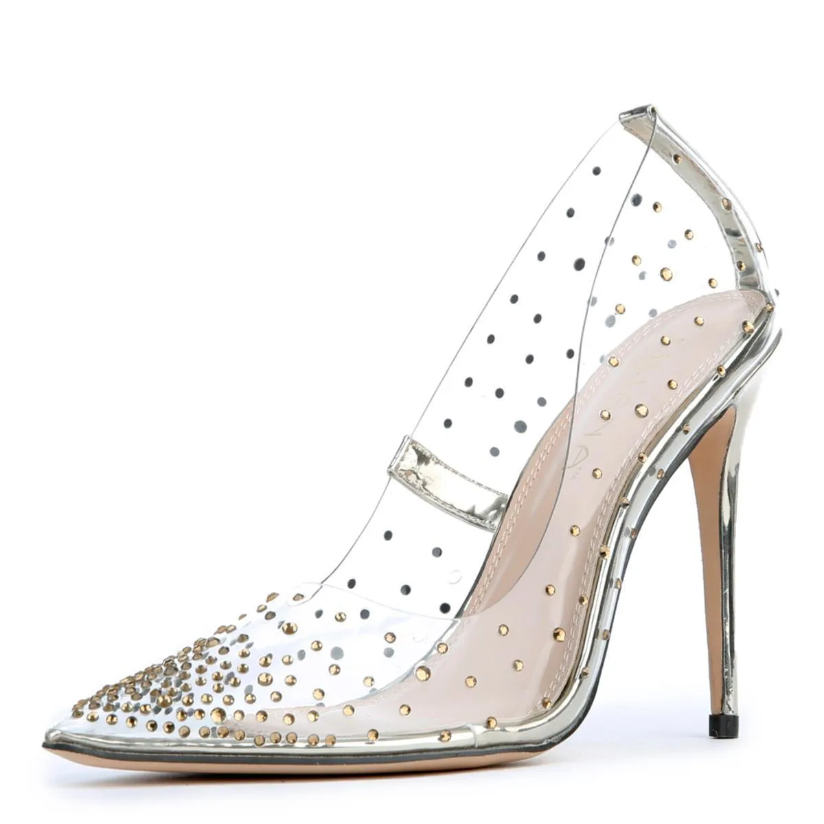 Badass-1 High Heel GOLD PU