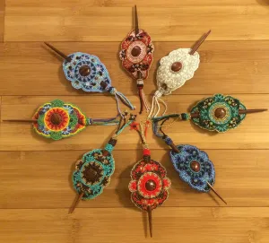 Beaded Hair Pins