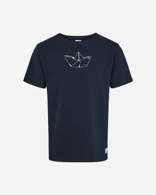 Birk The Boat Tee - Navy