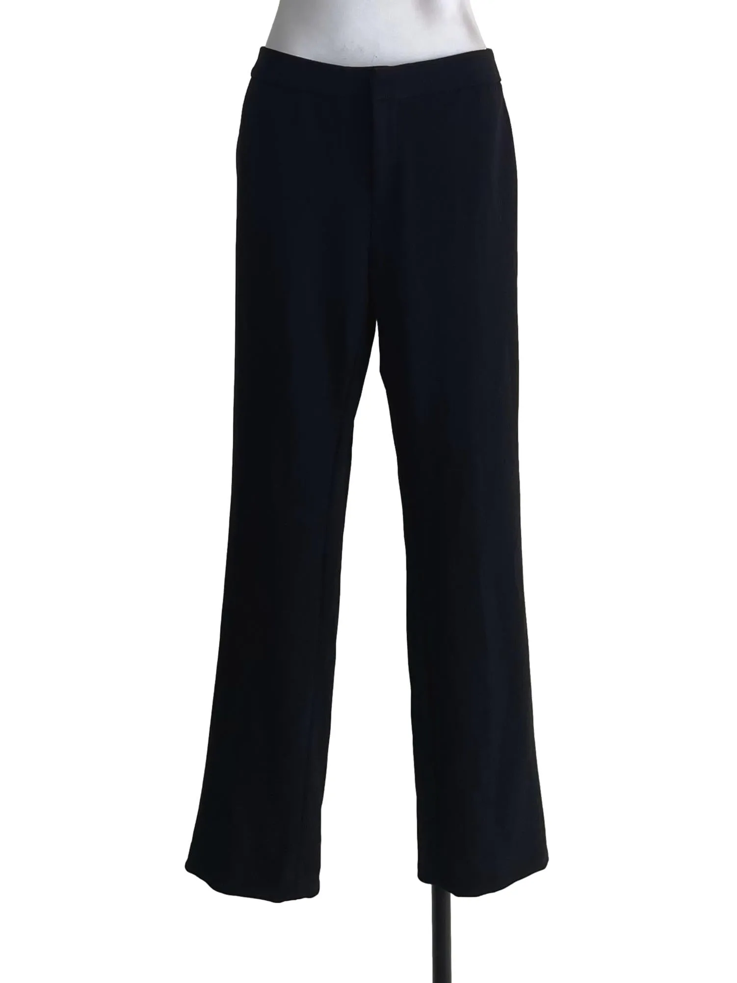 Black Straight Trousers