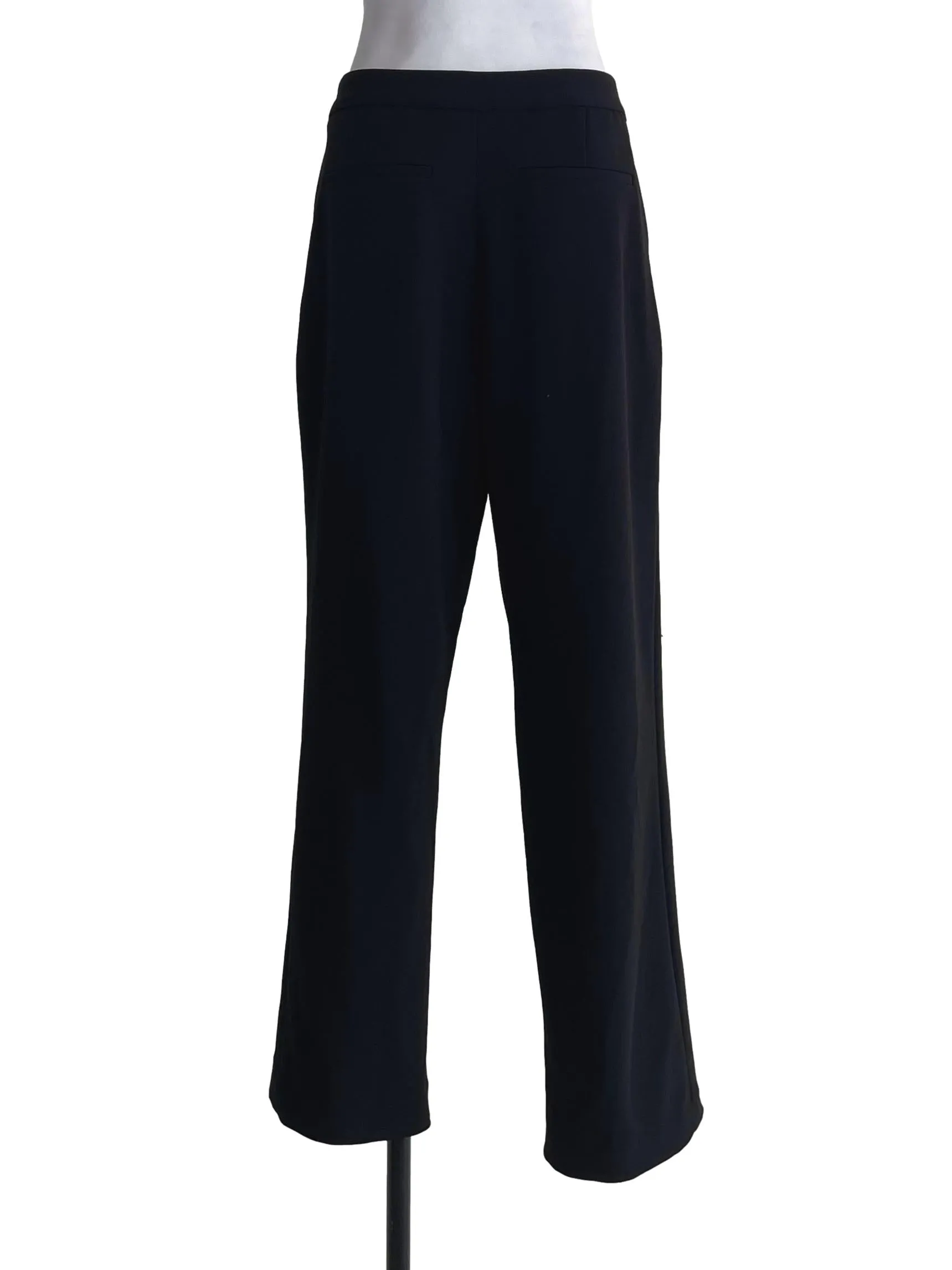Black Straight Trousers