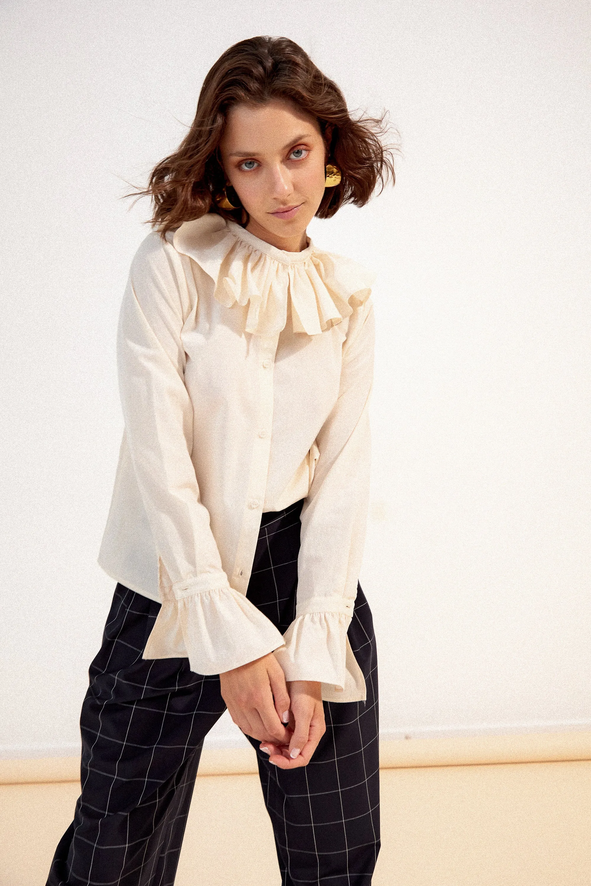 BLOUSE FIGARO ECRU