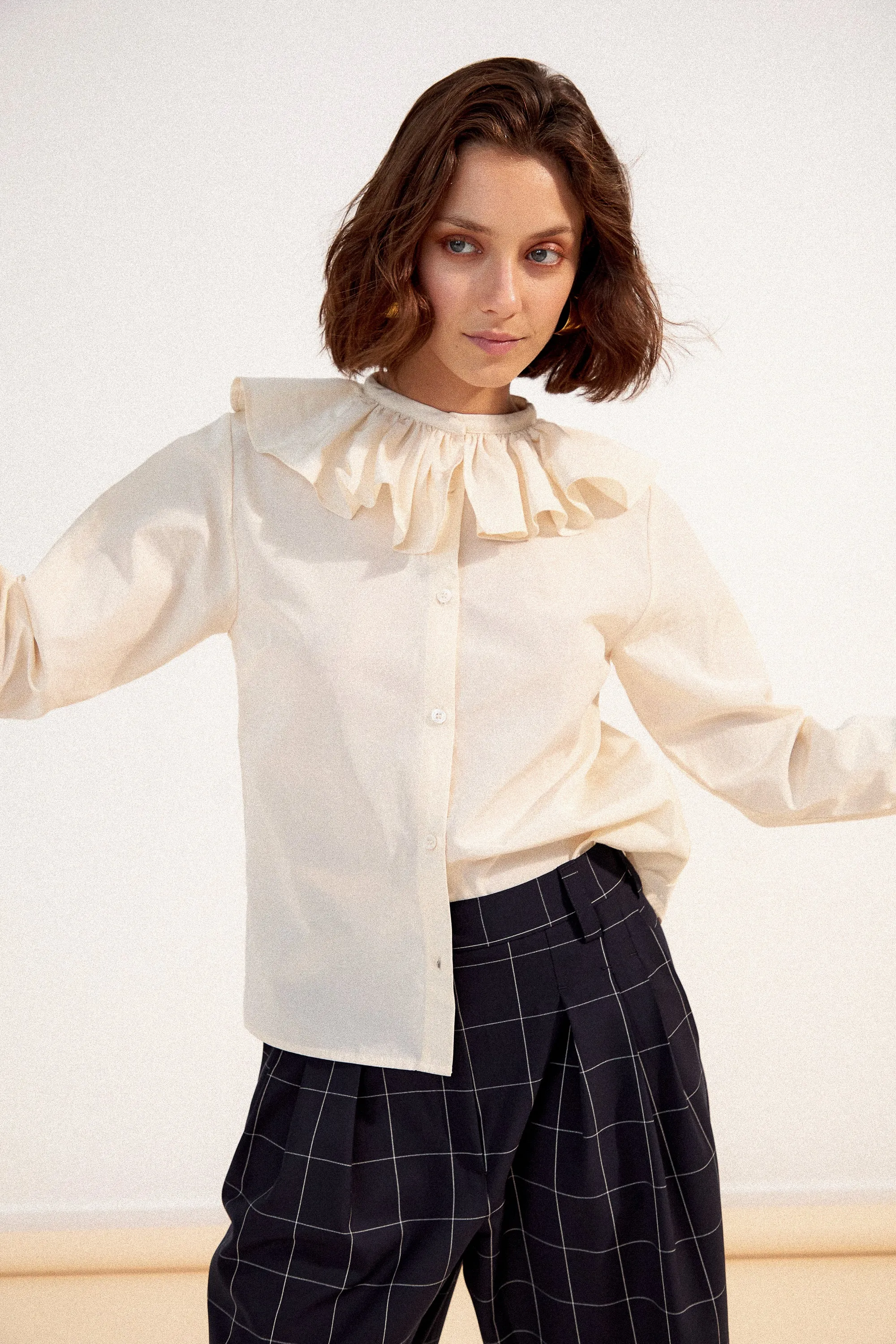 BLOUSE FIGARO ECRU