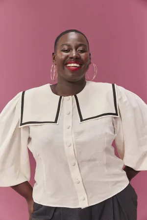 BLOUSE GINETTE ÉCRU