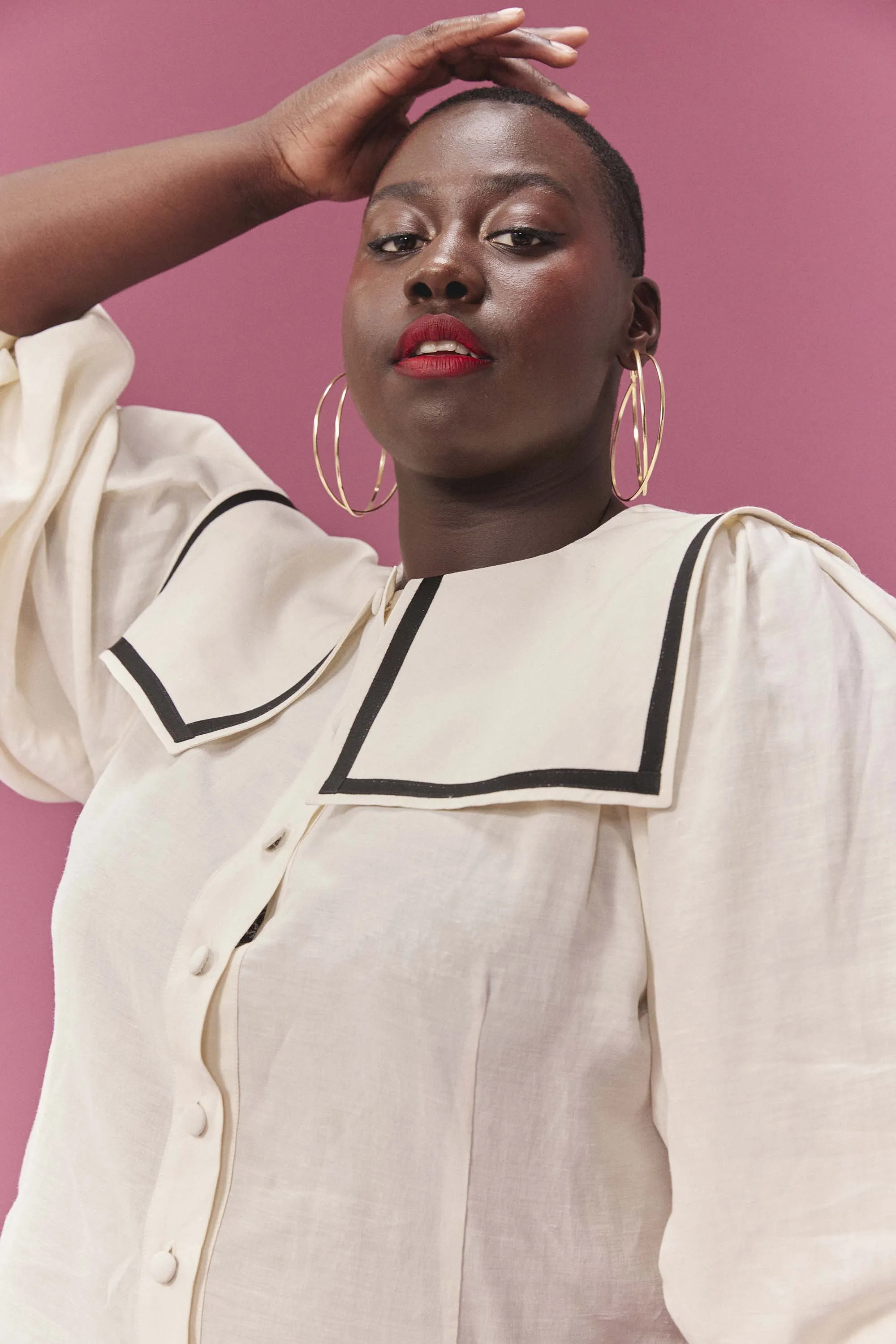 BLOUSE GINETTE ÉCRU