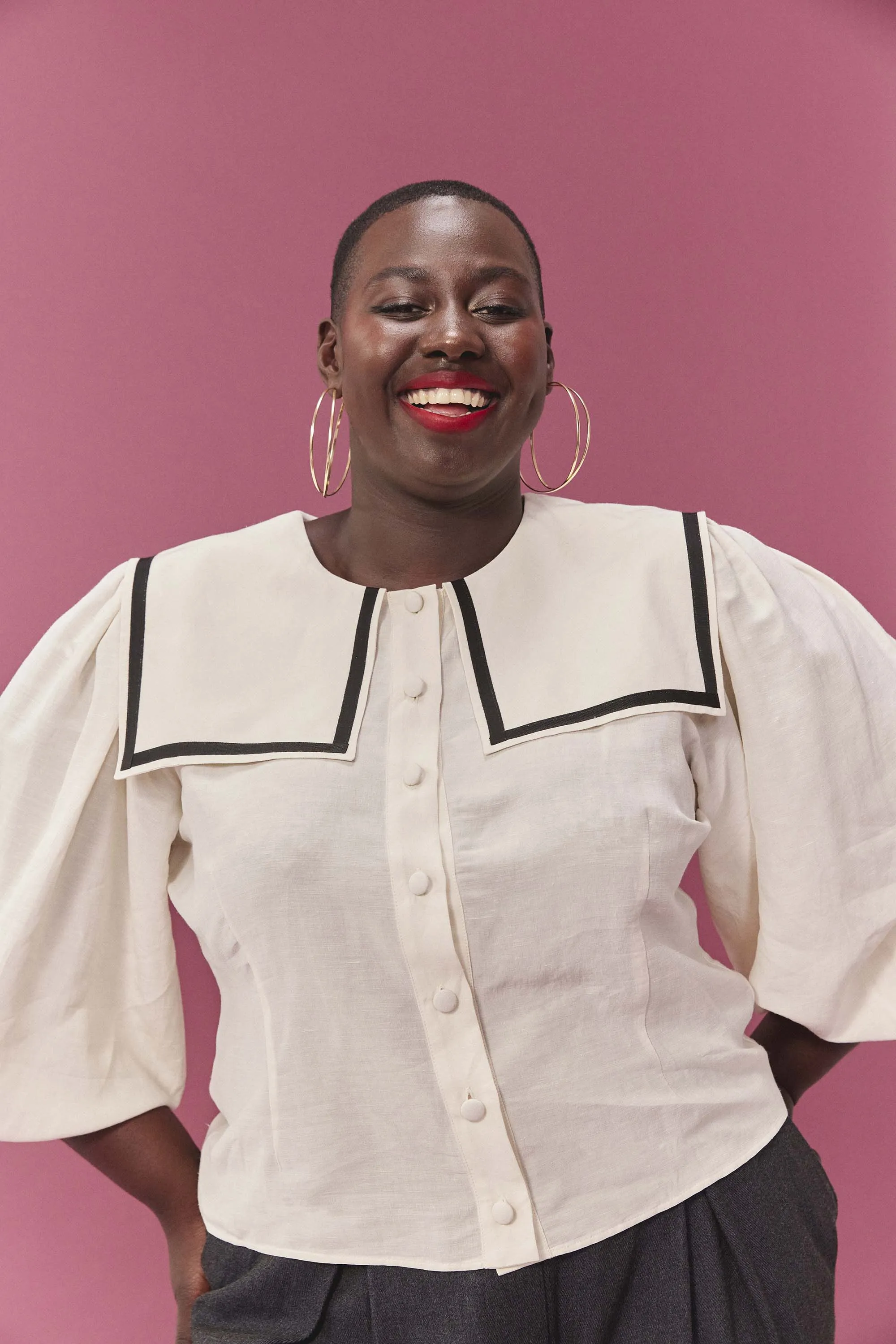 BLOUSE GINETTE ÉCRU