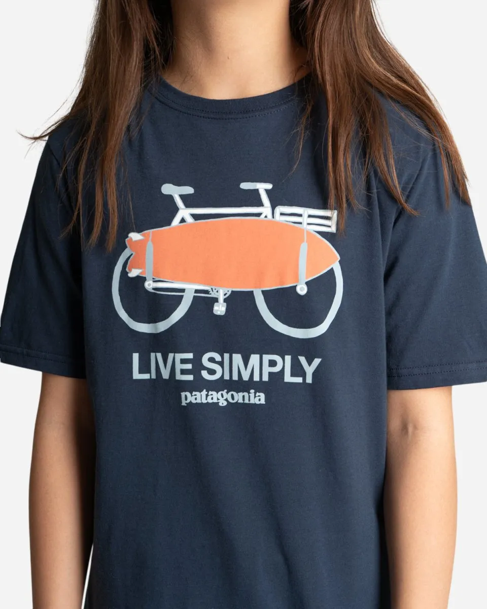 Boys' Graphic T-Shirt - New Navy