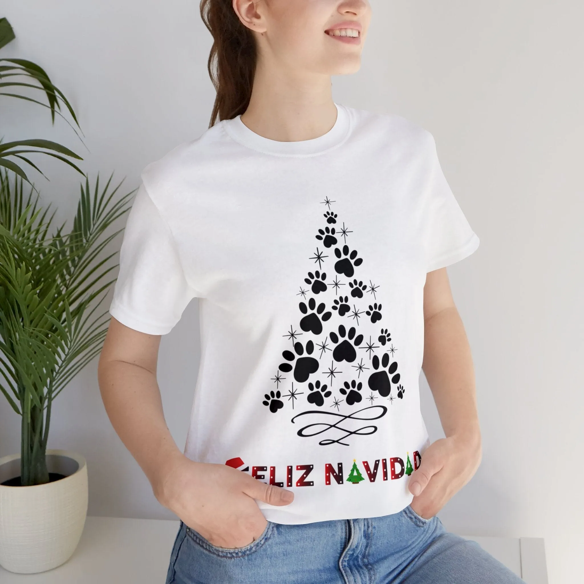 Camisa Festiva "Amantes de Perritos": ¡Edición Navideña Exclusiva!