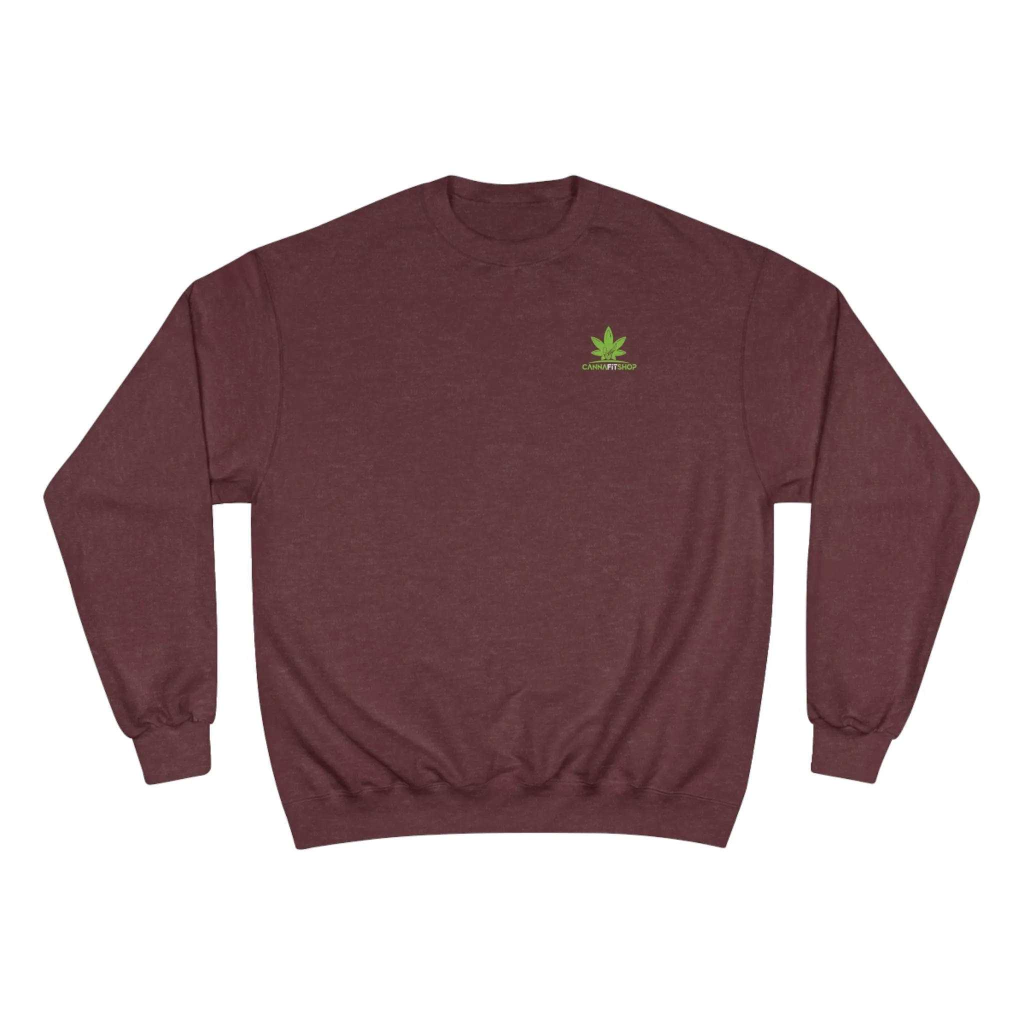 Cannabis Yoga Leaf Champion Sweatshirt