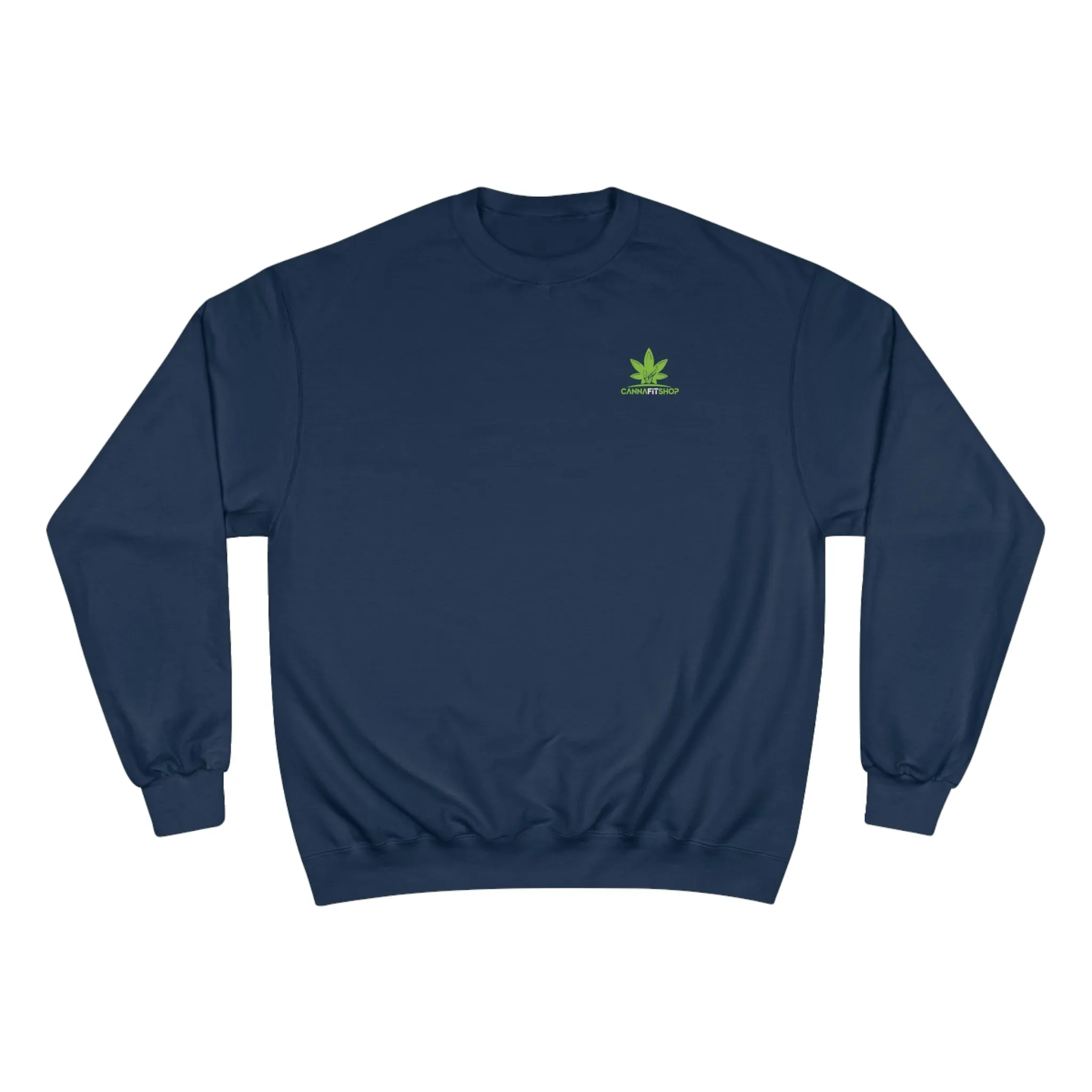 Cannabis Yoga Leaf Champion Sweatshirt