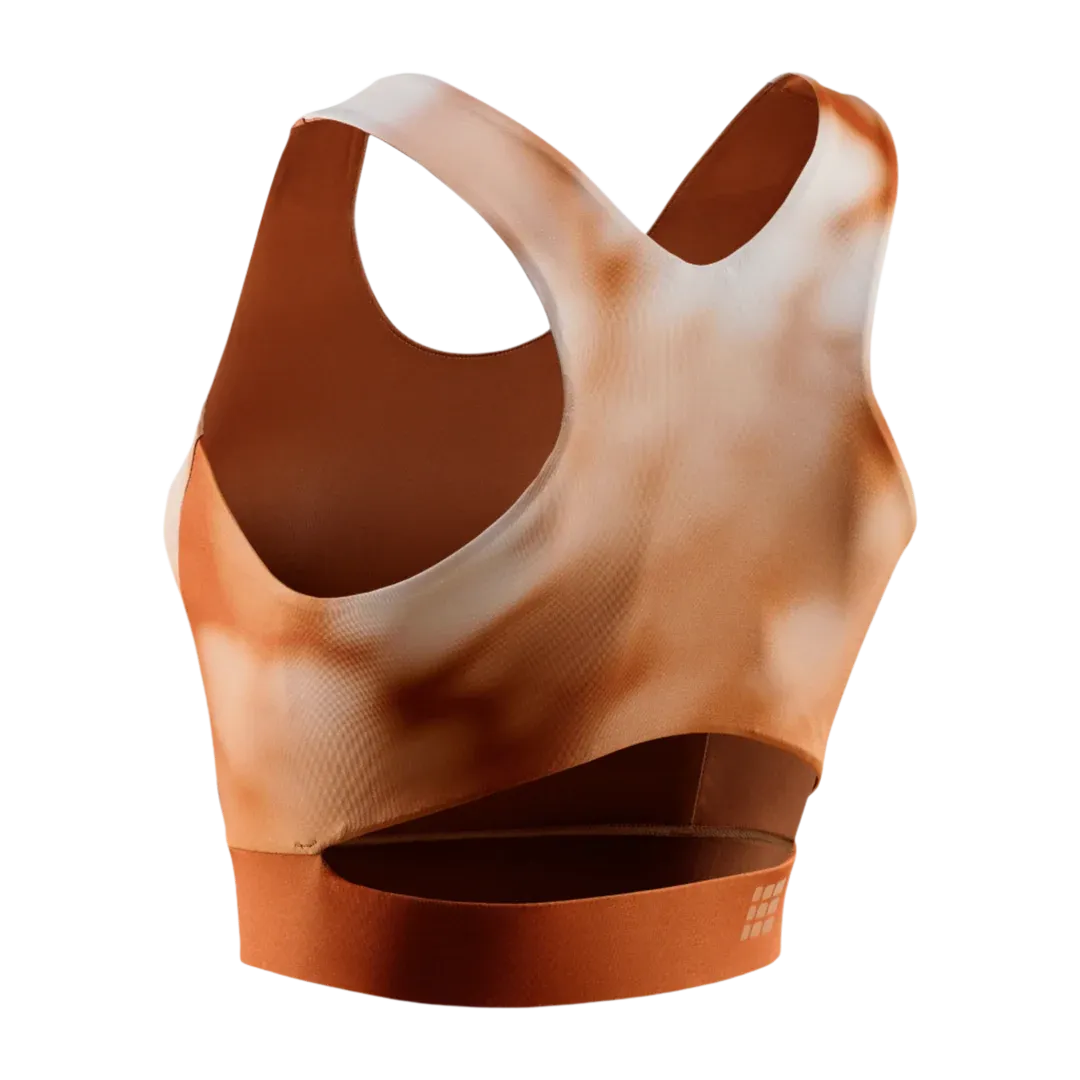 CEP | Run Bloom Crop Top | Women's | Ginger/White