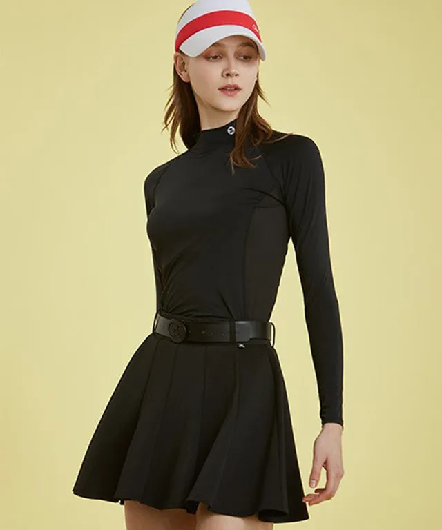 CHUCUCHU Women's Basic Layered Cooling Inner - Black