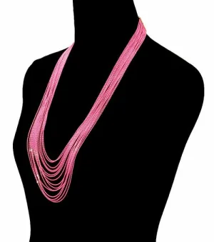 Colored Chain Necklace Set