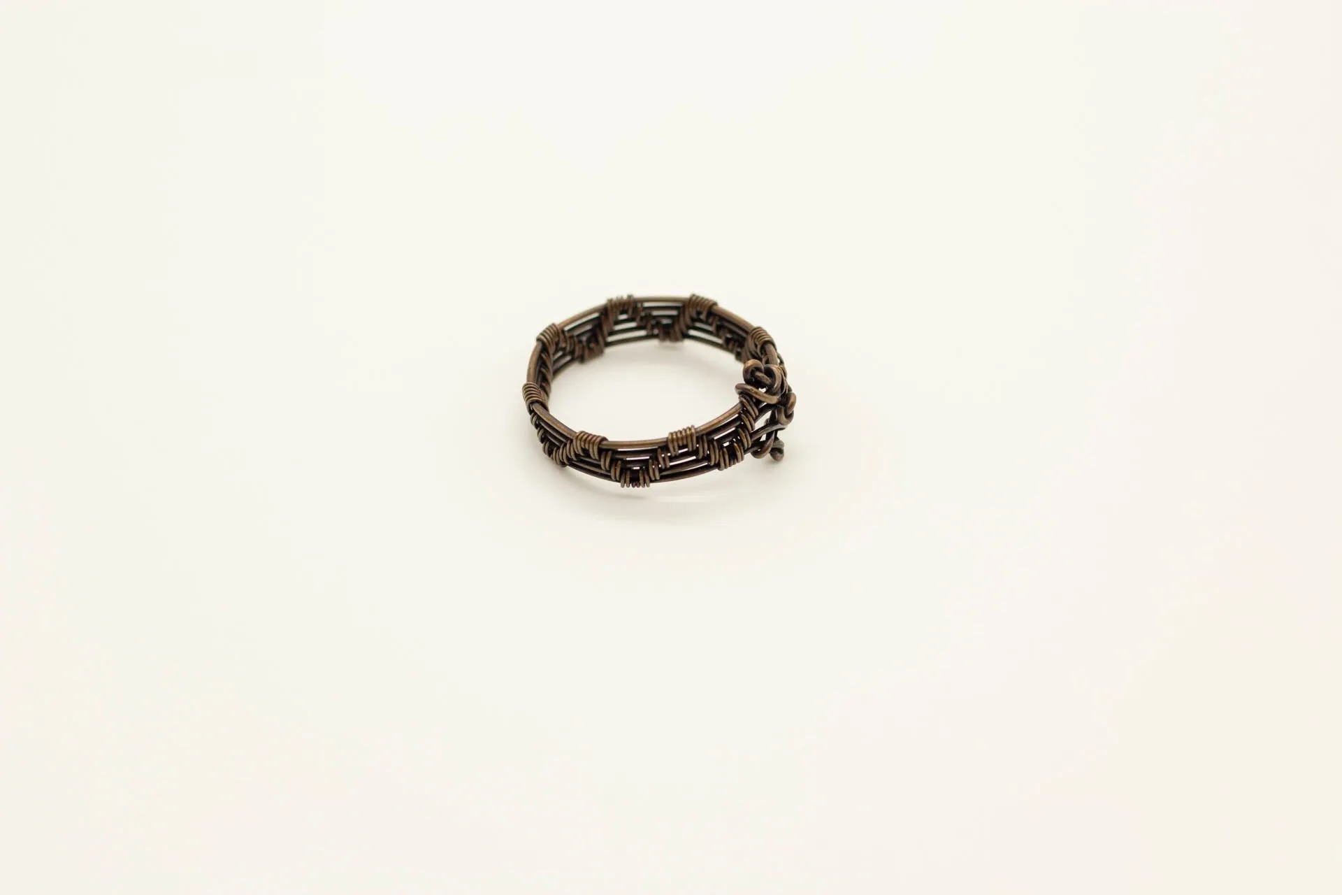 Copper Wire Wrapped Ring