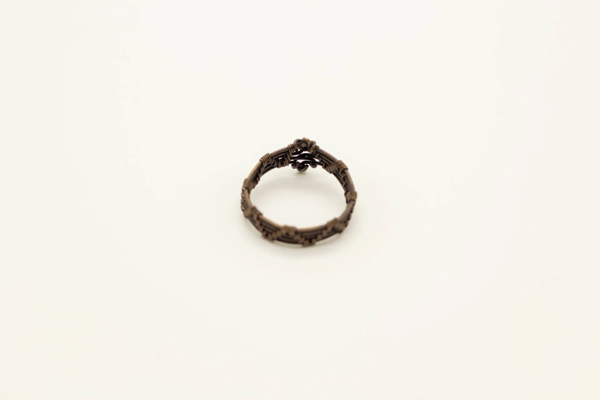 Copper Wire Wrapped Ring