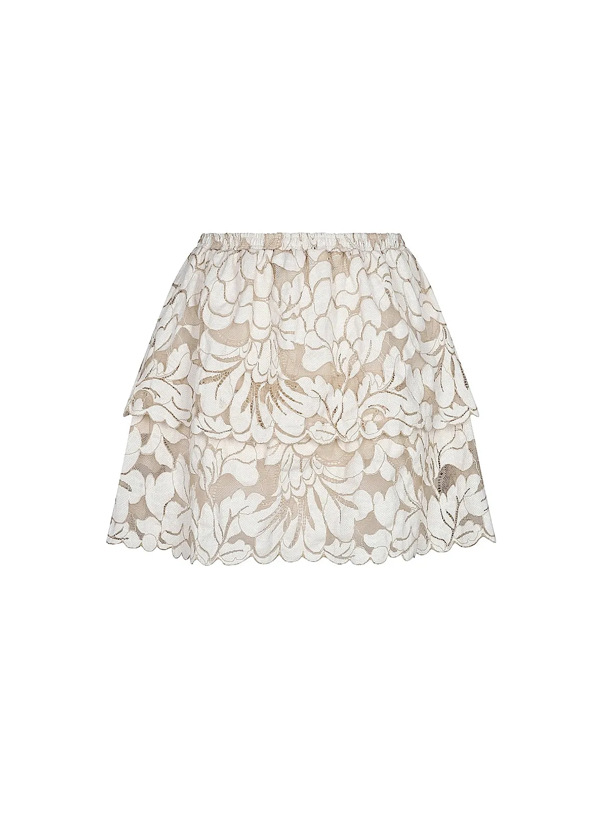 Creme 506 Mini Skirt ::RET