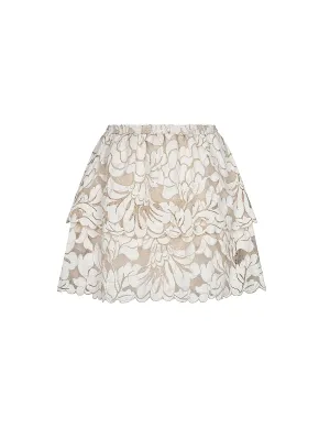 Creme 506 Mini Skirt ::RET