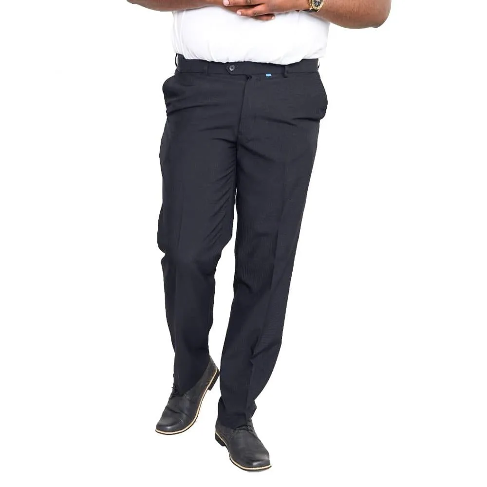 D555 Men's MAX Side Adjustable Waist Trouser in Navy 40 to 60