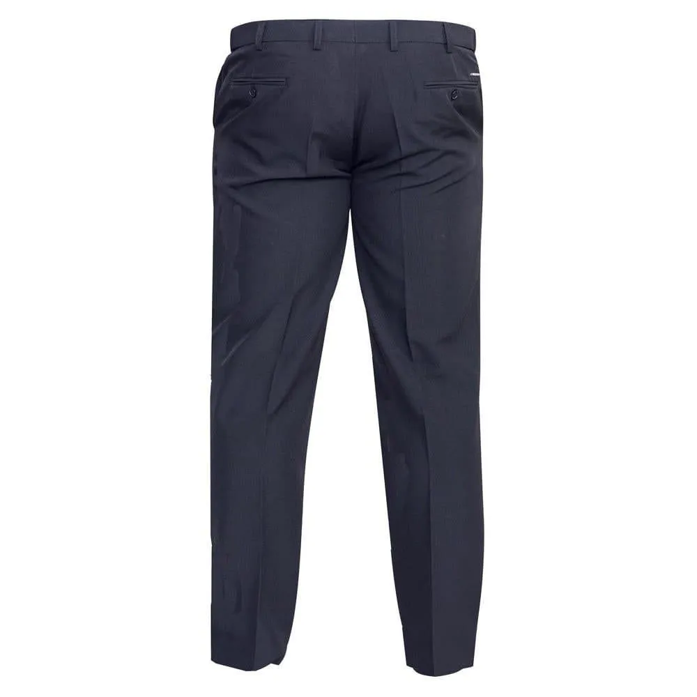 D555 Men's MAX Side Adjustable Waist Trouser in Navy 40 to 60
