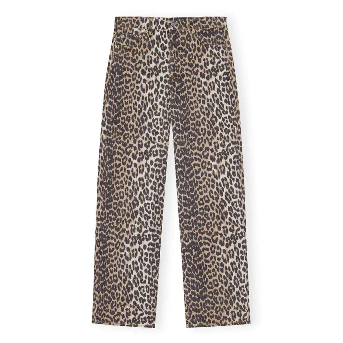 DENIM IZEY JEANS | LEOPARD