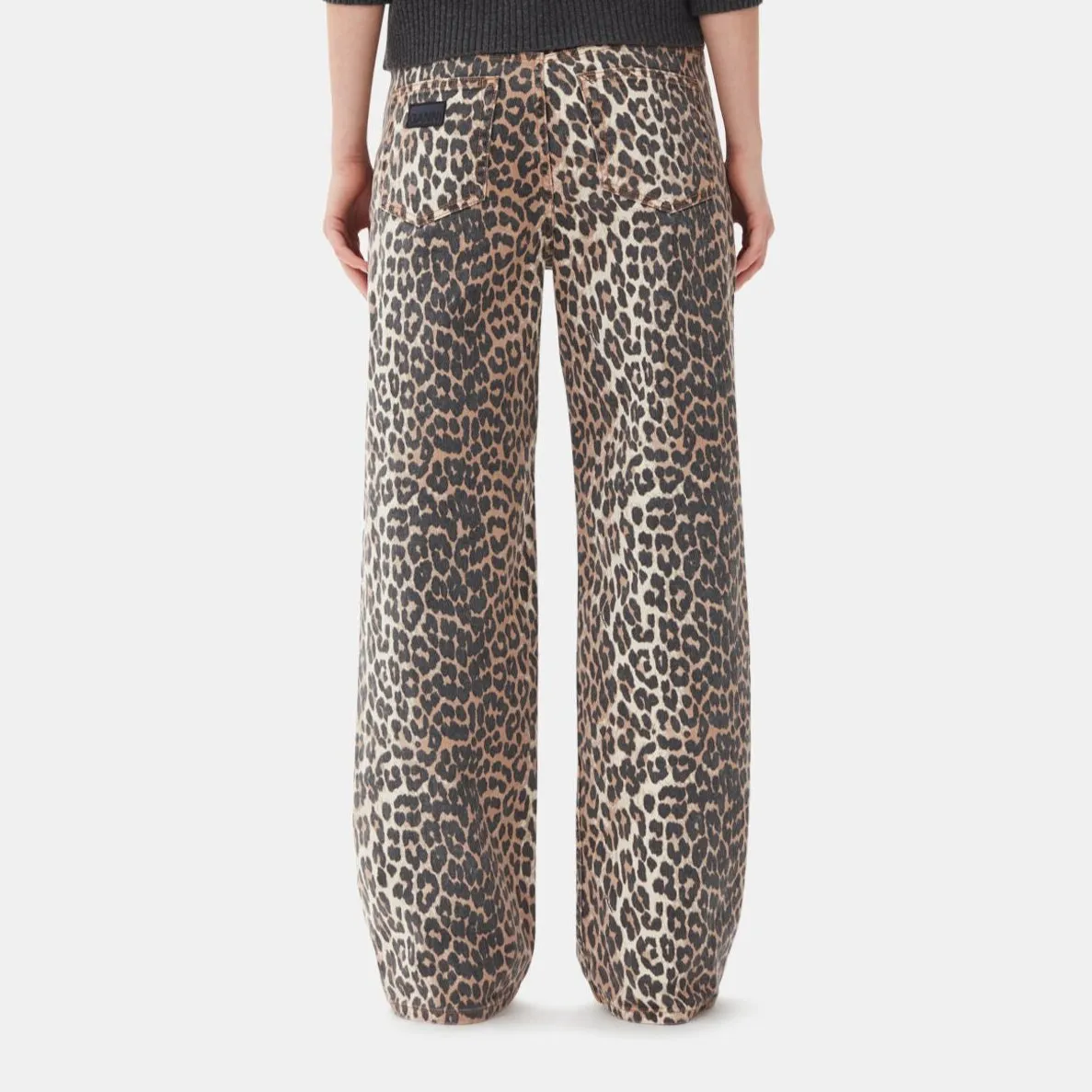 DENIM IZEY JEANS | LEOPARD