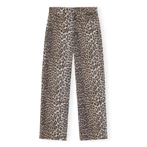 DENIM IZEY JEANS | LEOPARD