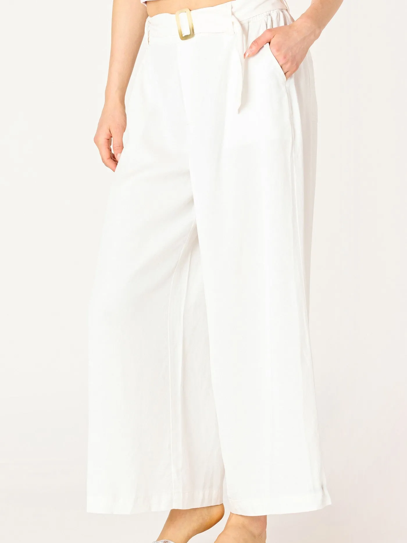 DEX Belted Wide Leg Trouser