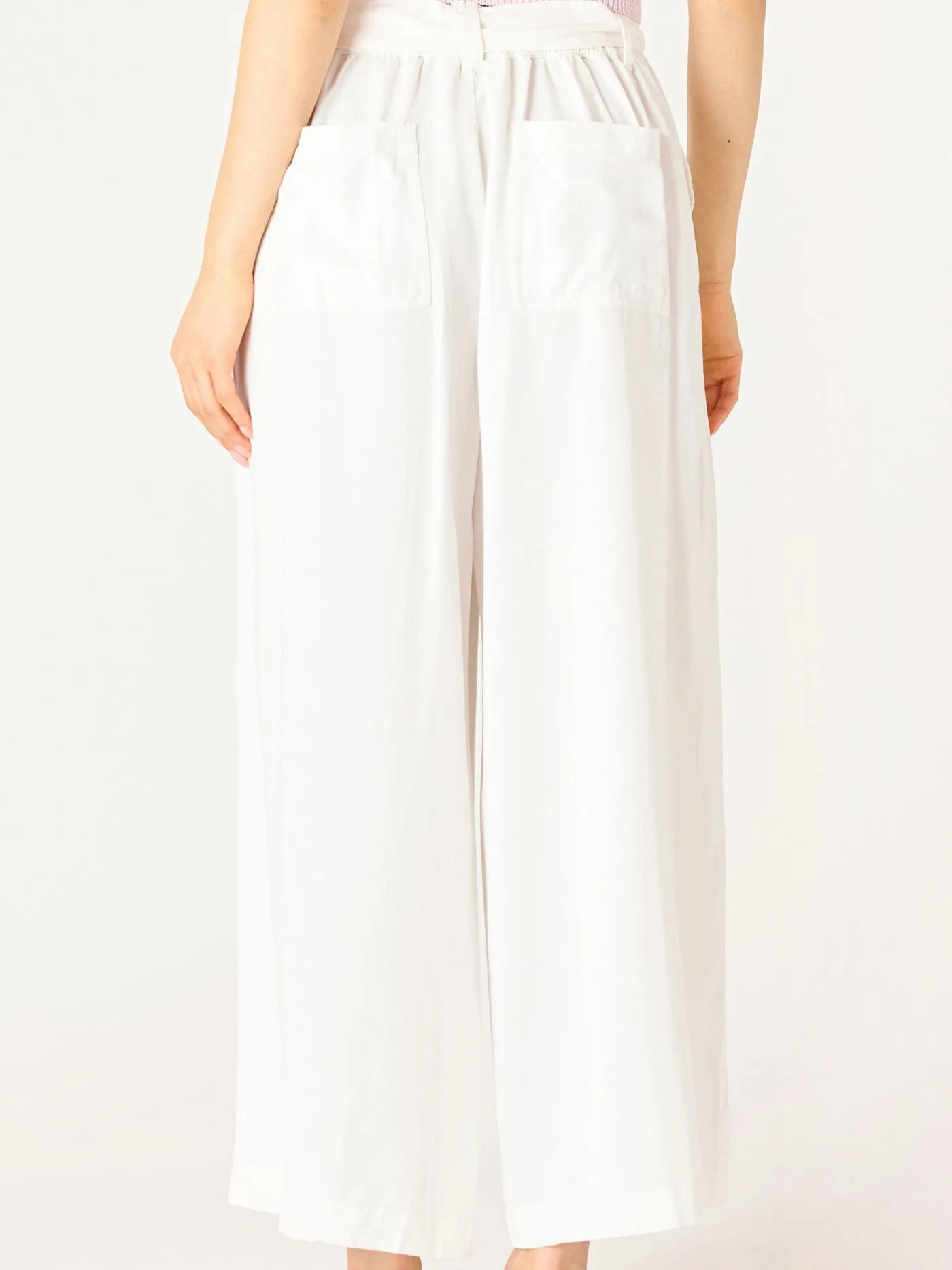 DEX Belted Wide Leg Trouser