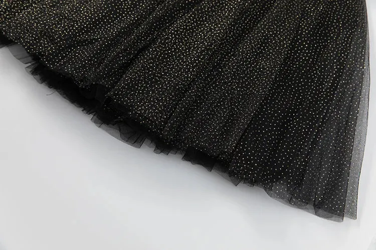 Dixie Double Breasted Solid Tops Black Underlay Skirt Elegant Two Piece Set
