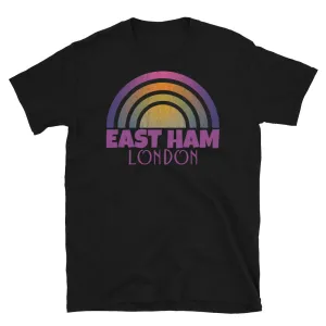 East Ham London Retrowave Graphic T-Shirt