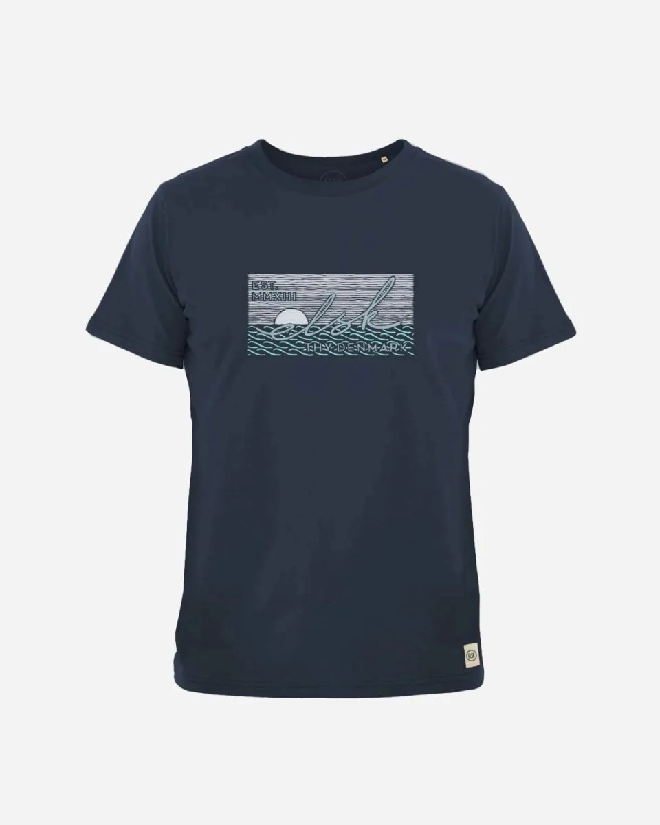 ELSK® SUNSIGN22 ESSENTIAL MEN'S TEE  - DARK NAVY
