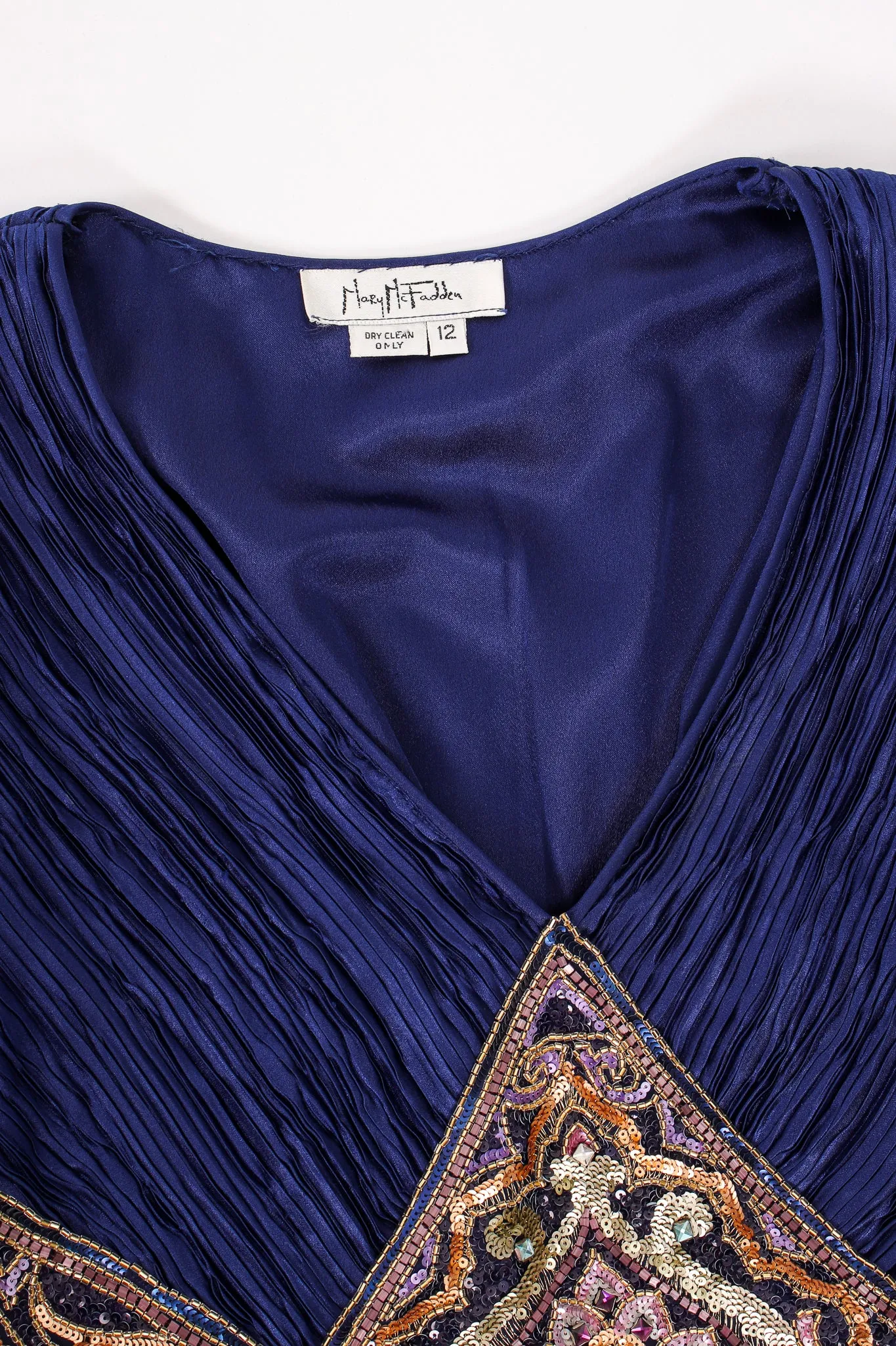 Embellished Waist Pleated Gown
