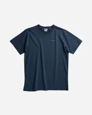 Etienne Print Tee - Navy Blue