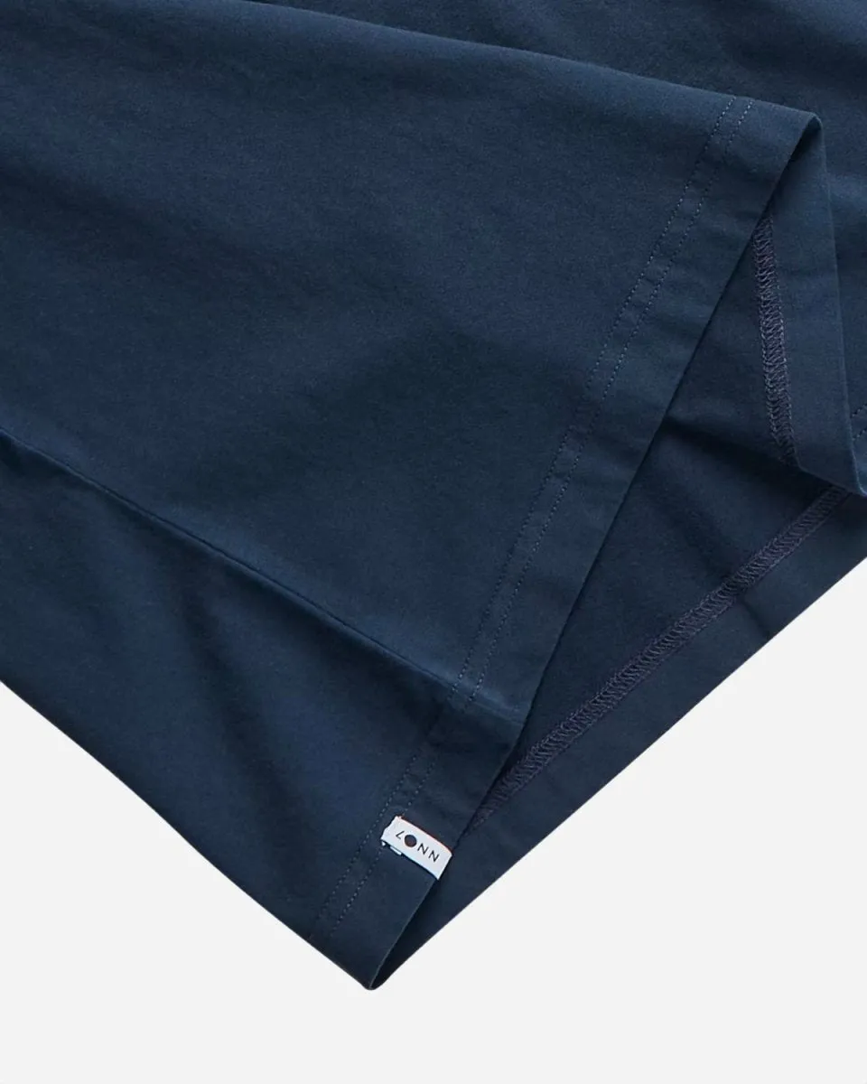 Etienne Print Tee - Navy Blue