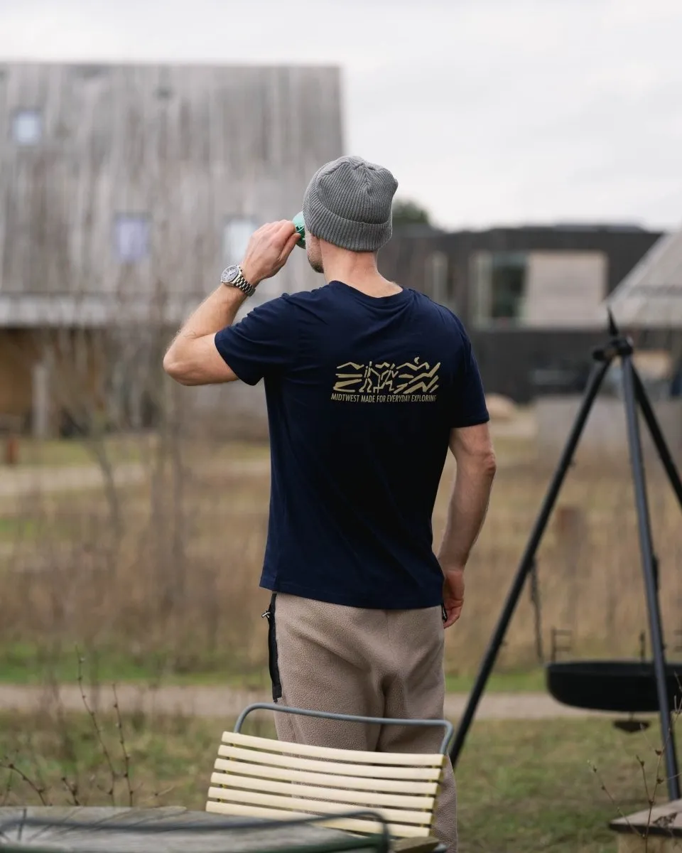 Explore T-shirt - Navy