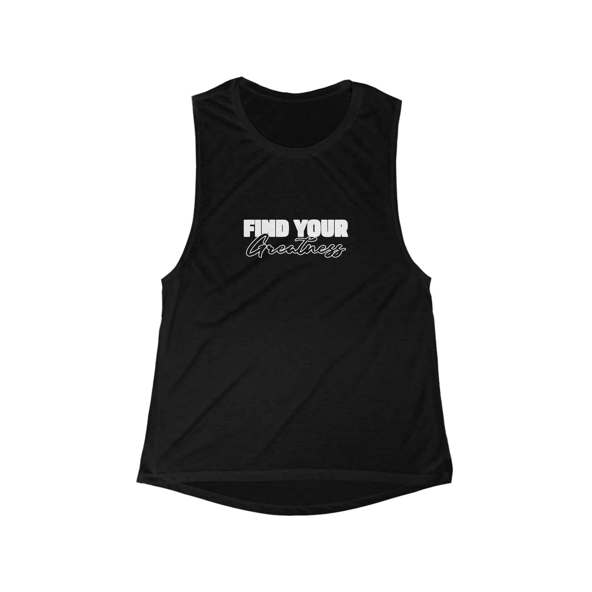 Find Your Greatness Women's Flowy Scoop Muscle Tank