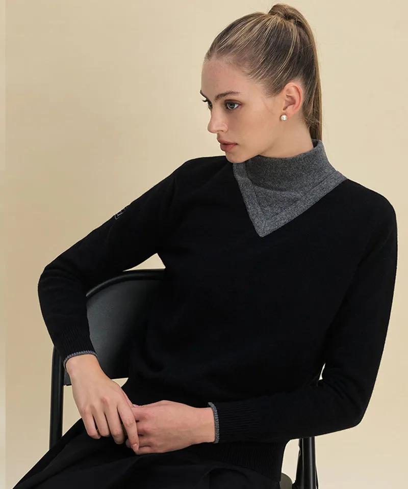 FORDI Layered Windproof Knit - Black