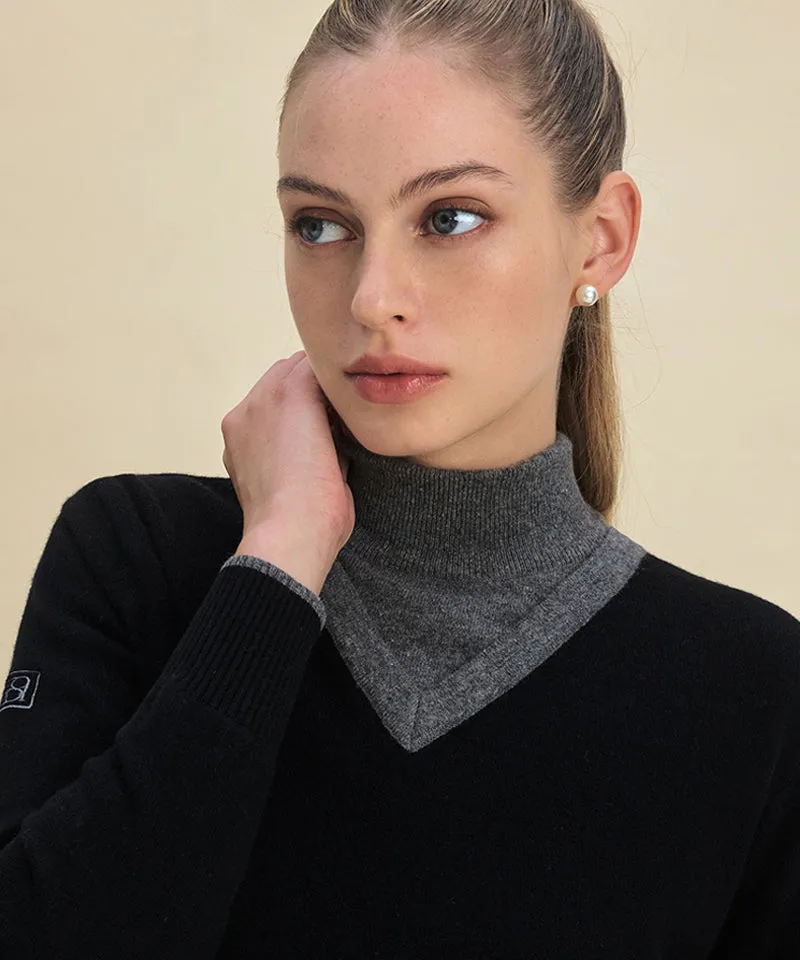 FORDI Layered Windproof Knit - Black