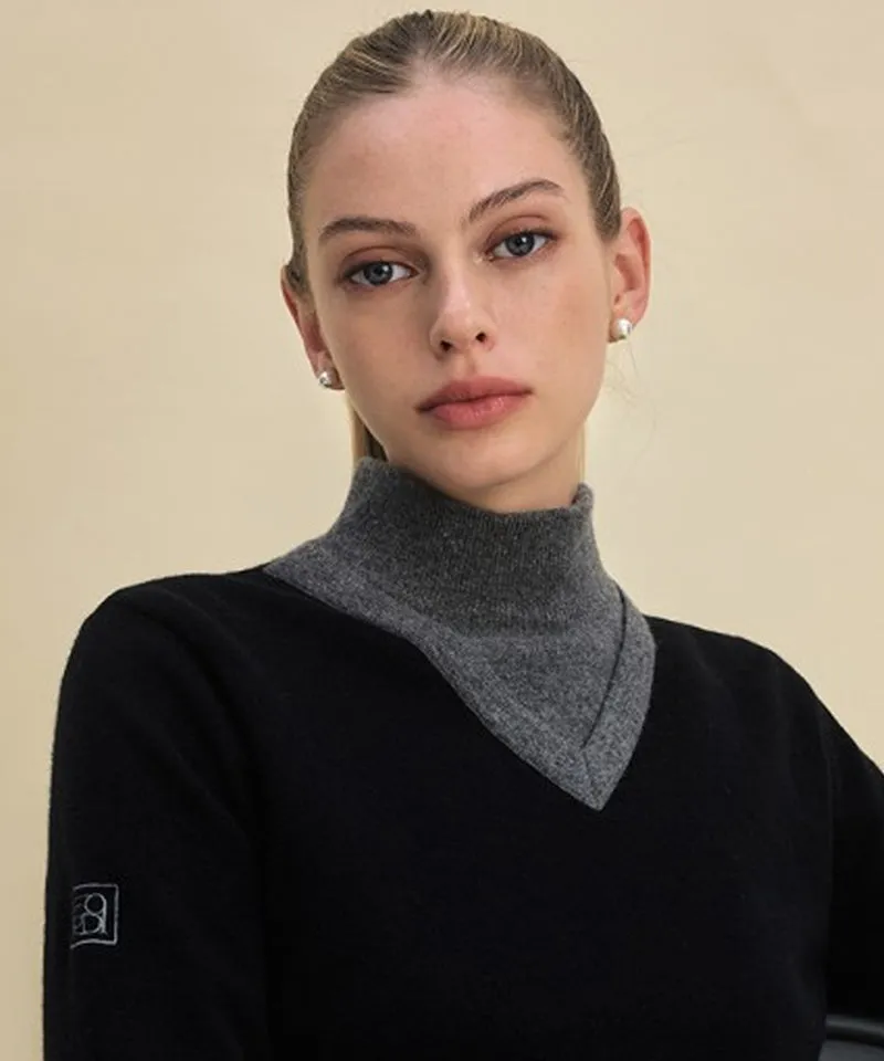 FORDI Layered Windproof Knit - Black