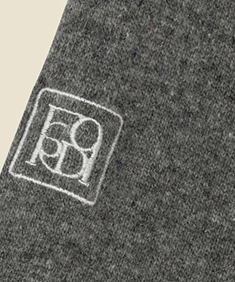 FORDI Layered Windproof Knit - Gray